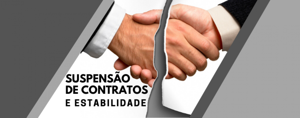 suspensão de contratos